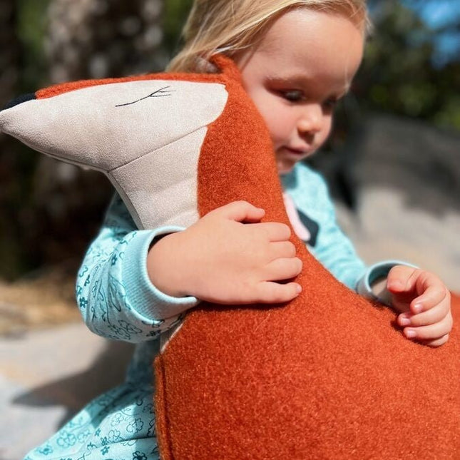 Handmade Fox Soft Toy Pillow - LoveStyle World