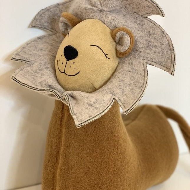 Handmade Lion Soft Toy Pillow - LoveStyle World