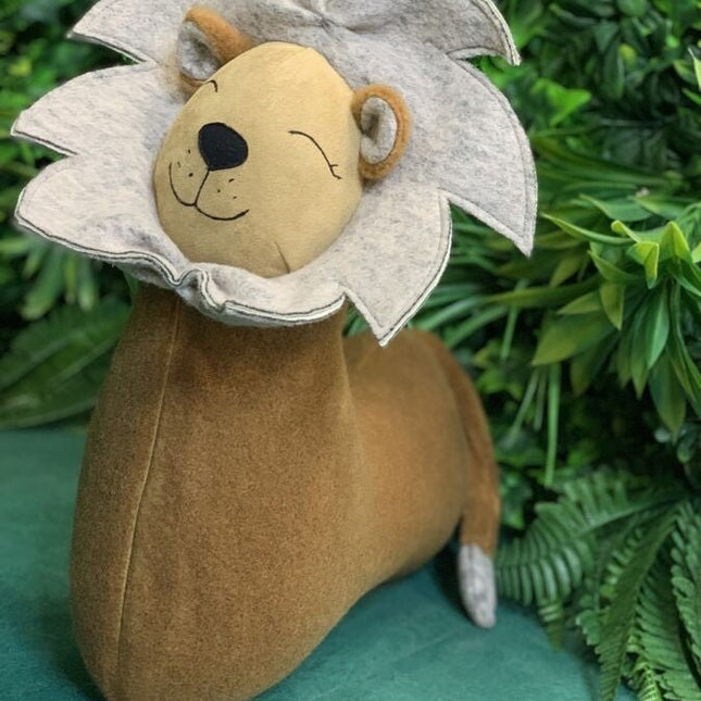 Handmade Lion Soft Toy Pillow - LoveStyle World