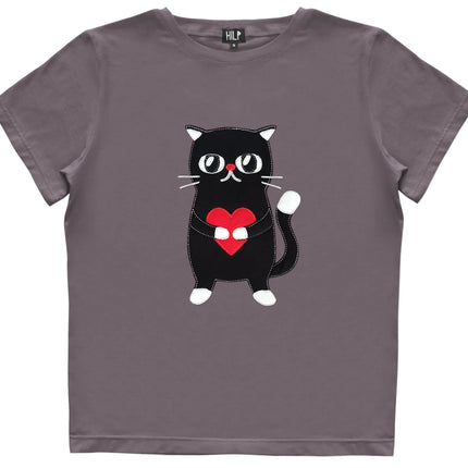 Women’s Heartful Cat T-Shirt