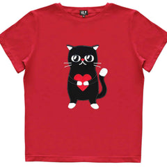Women’s Heartful Cat T-Shirt