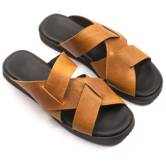 Helsinki Sandals for Her - Ocre - LoveStyle World