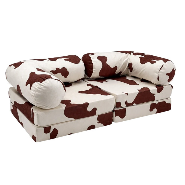 HoneyHug Soft Modular Sofa for Children – Cow
