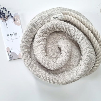 HopOn Swing - Bouclé Pearl White