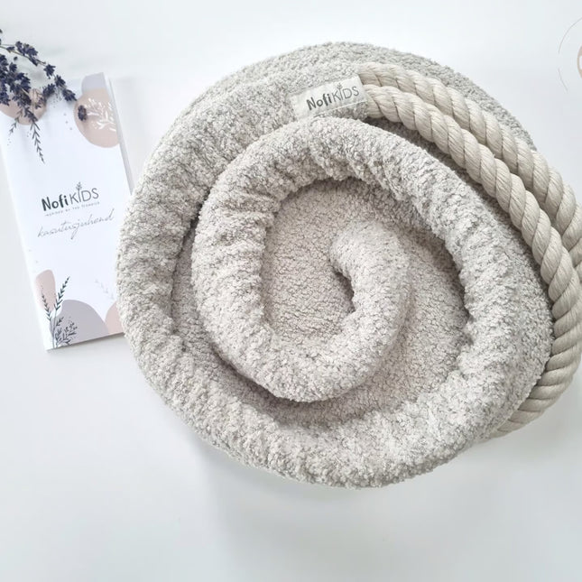HopOn Swing - Bouclé Pearl White - By Nofi KIDS - LoveStyle World