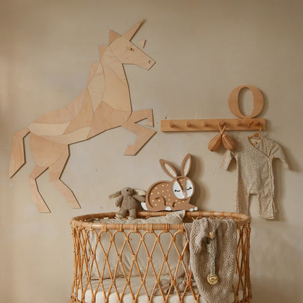 Wooden Wall Decoration - Horse/Unicorn
