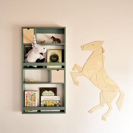Wooden Wall Decoration - Horse/Unicorn