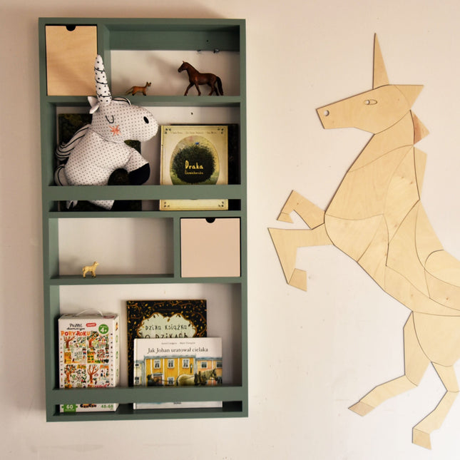 Wooden Wall Decoration - Horse/Unicorn