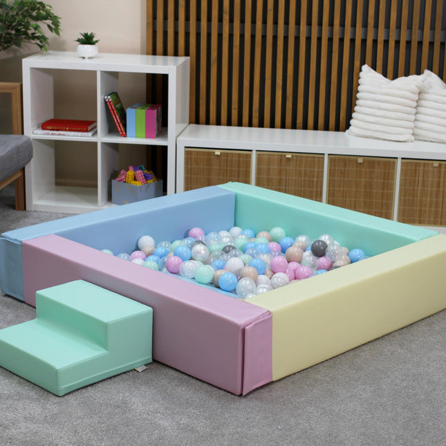 Soft Play Ball Pit - Light Pastel