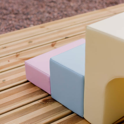 Soft Play 10 Foam Block Set - Light Pastel Creativity