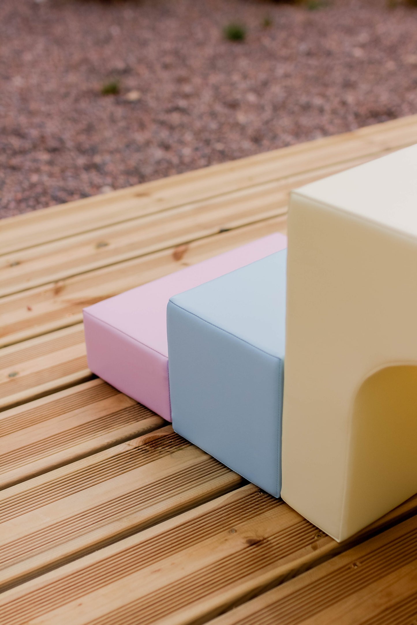 Soft Play 10 Foam Block Set - Light Pastel Creativity
