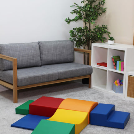 Soft Play 7 Foam Block Set - Multicolor Little Crawler