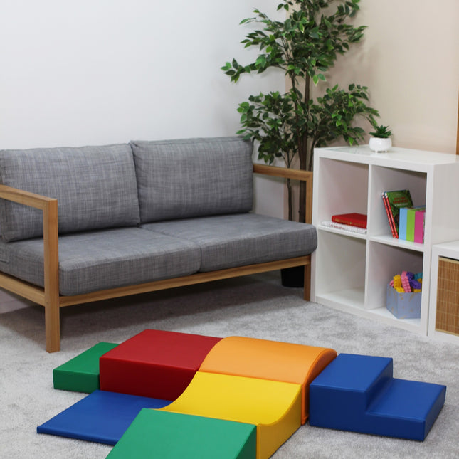 Soft Play 7 Foam Block Set - Multicolor Little Crawler