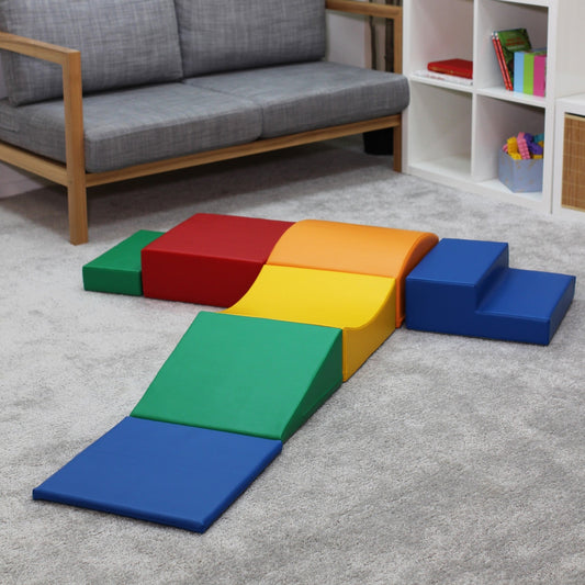 Soft Play 7 Foam Block Set - Multicolor Little Crawler