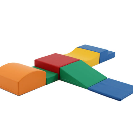 Soft Play 7 Foam Block Set - Multicolor Little Crawler