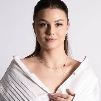 Illumi Doubled S Necklace