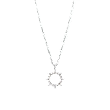 Illumi ZC Sun Pendant Necklace