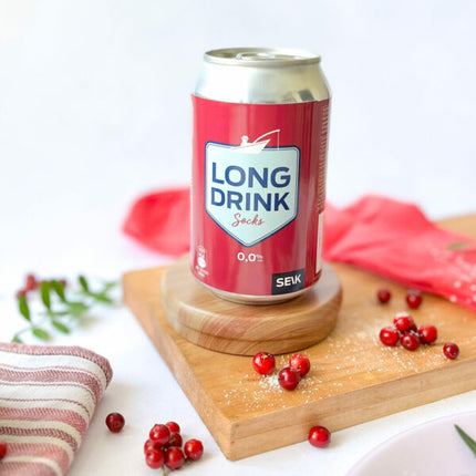 Long Drink Socks – Cranberry Women's Size 35-40