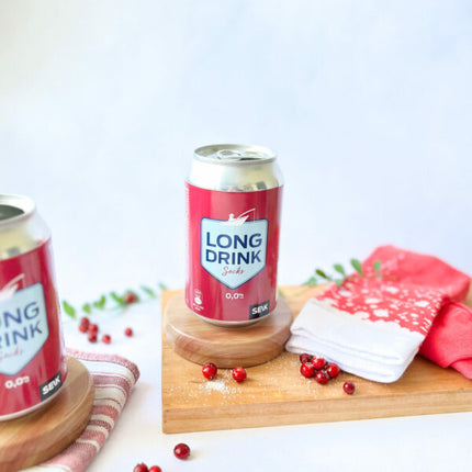 Long Drink Socks – Cranberry Women's Size 35-40