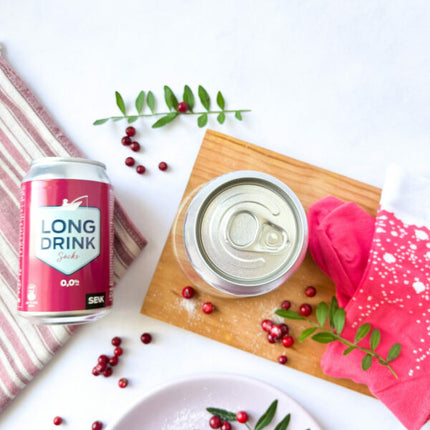 Long Drink Socks – Cranberry Women's Size 35-40