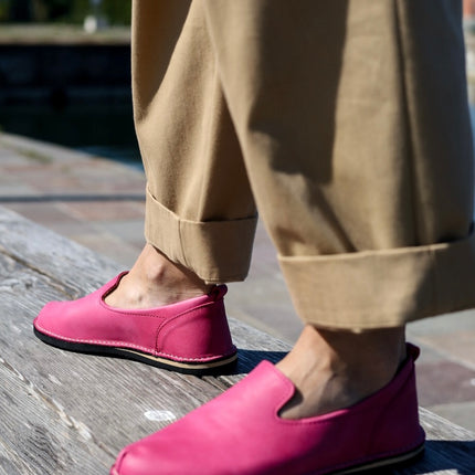 London - Classic shoes in the TOKU style - Pink
