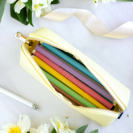 Pencil Case Great Things Ahead - Beige