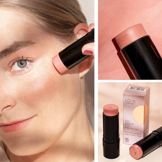 Organic Makeup Stick 3 in 1 - 03 Sunset Peach - LoveStyle World