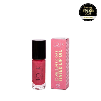 Organic Lip Oil Gloss & Care - 02 Raspberry Sorbet - LoveStyle World