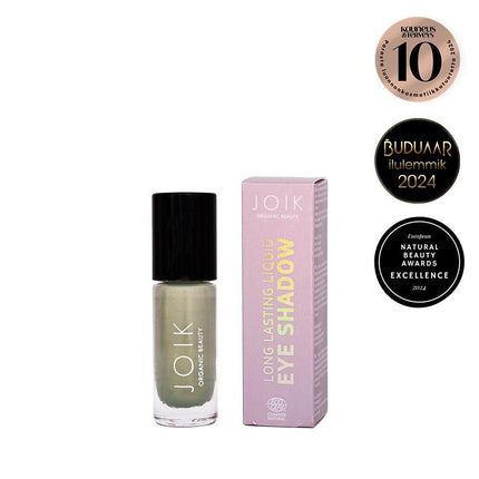 Organic Eye Shadow Long Lasting Liquid - 03 Golden Green - LoveStyle World