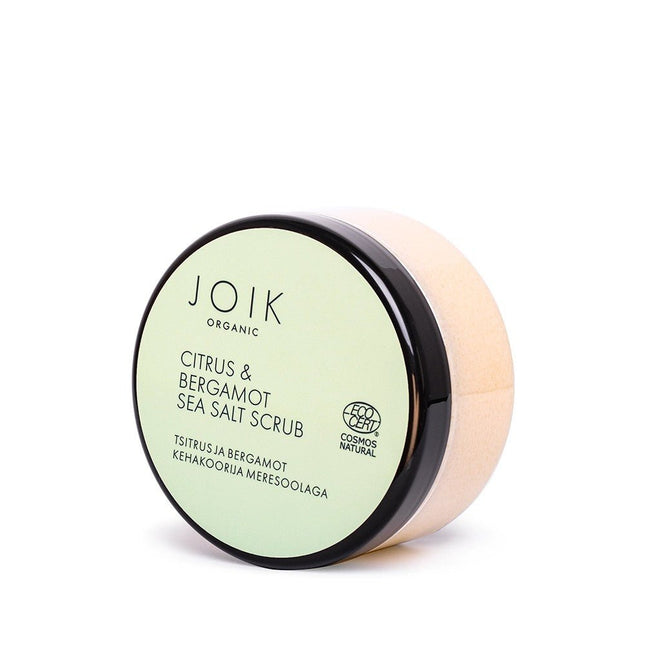 Organic Scrub Citrus & Bergamot Sea Salt 240 gr - LoveStyle World