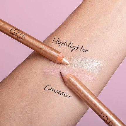 Organic Concealer & Highlighter Dual-Ended Stick - 01 Pink Champagne - LoveStyle World
