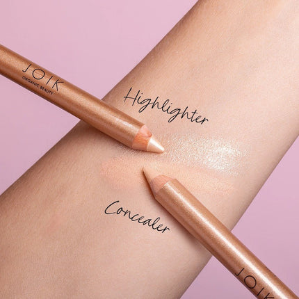 Organic Concealer & Highlighter Dual-Ended Stick - 02 Champagne - LoveStyle World