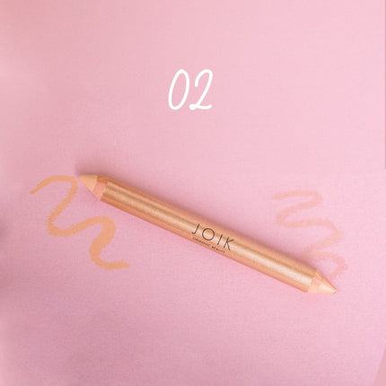 Organic Concealer & Highlighter Dual-Ended Stick - 02 Champagne - LoveStyle World