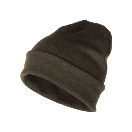 Green Merino Wool Winter Hat – One Size
