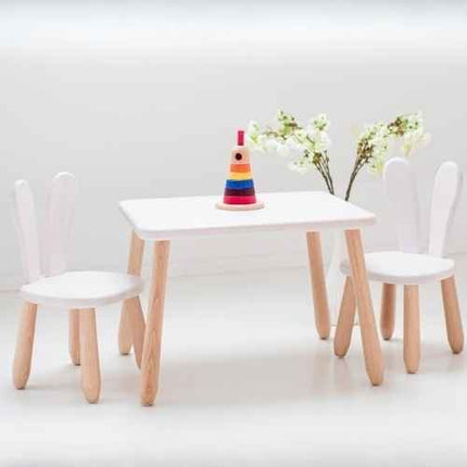 Table and 2 chair set - Bunny