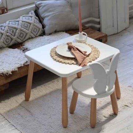 Table and 2 chair set - Butterfly