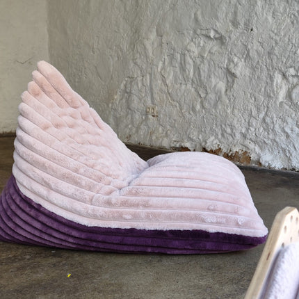 Kids Bean Bag Chair - Berry & Rose Mousse Duo
