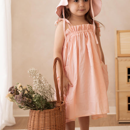 Kids Dress Milka – Peach