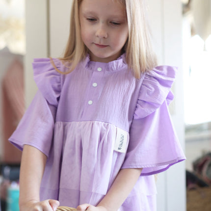 Kids Dress Sisi – Lilac