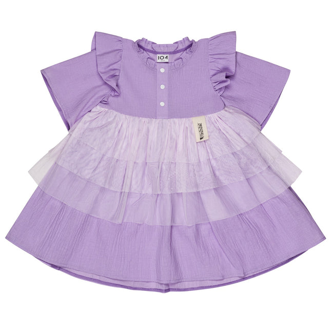 Kids Dress Sisi – Lilac - LoveStyle World