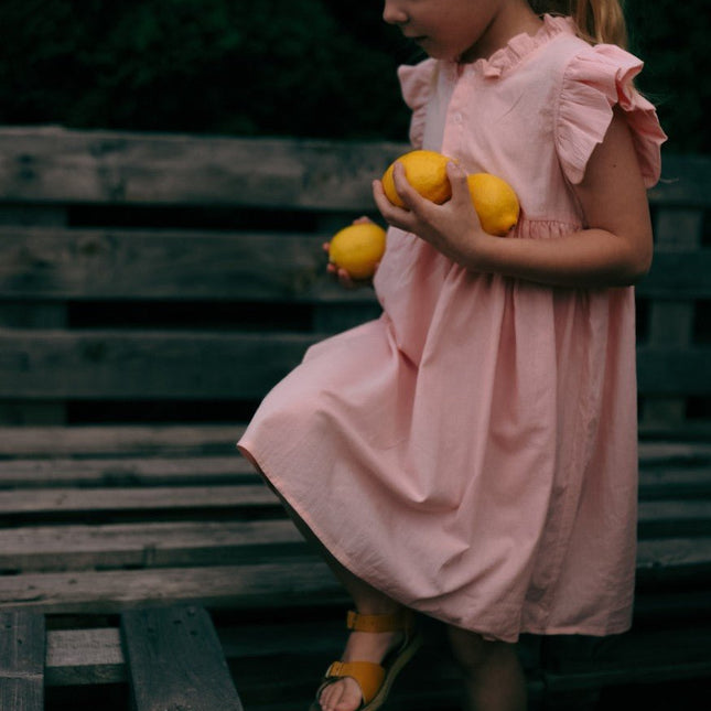 Kids Dress Sisi – Peach - LoveStyle World