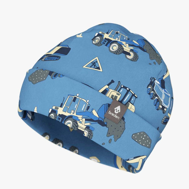 Kids Hat-Beanie For Autumn And Spring KLAUS - Roadbuild Day - LoveStyle World