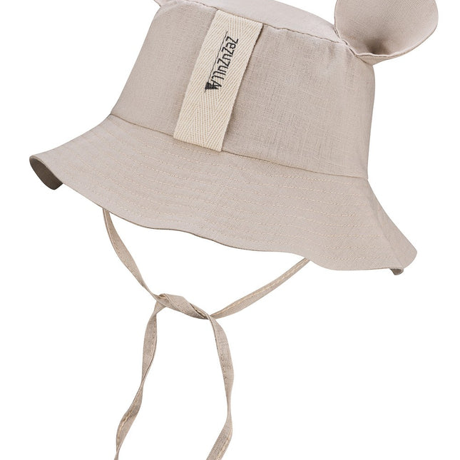 Kids Hat with Ears - Beige - LoveStyle World