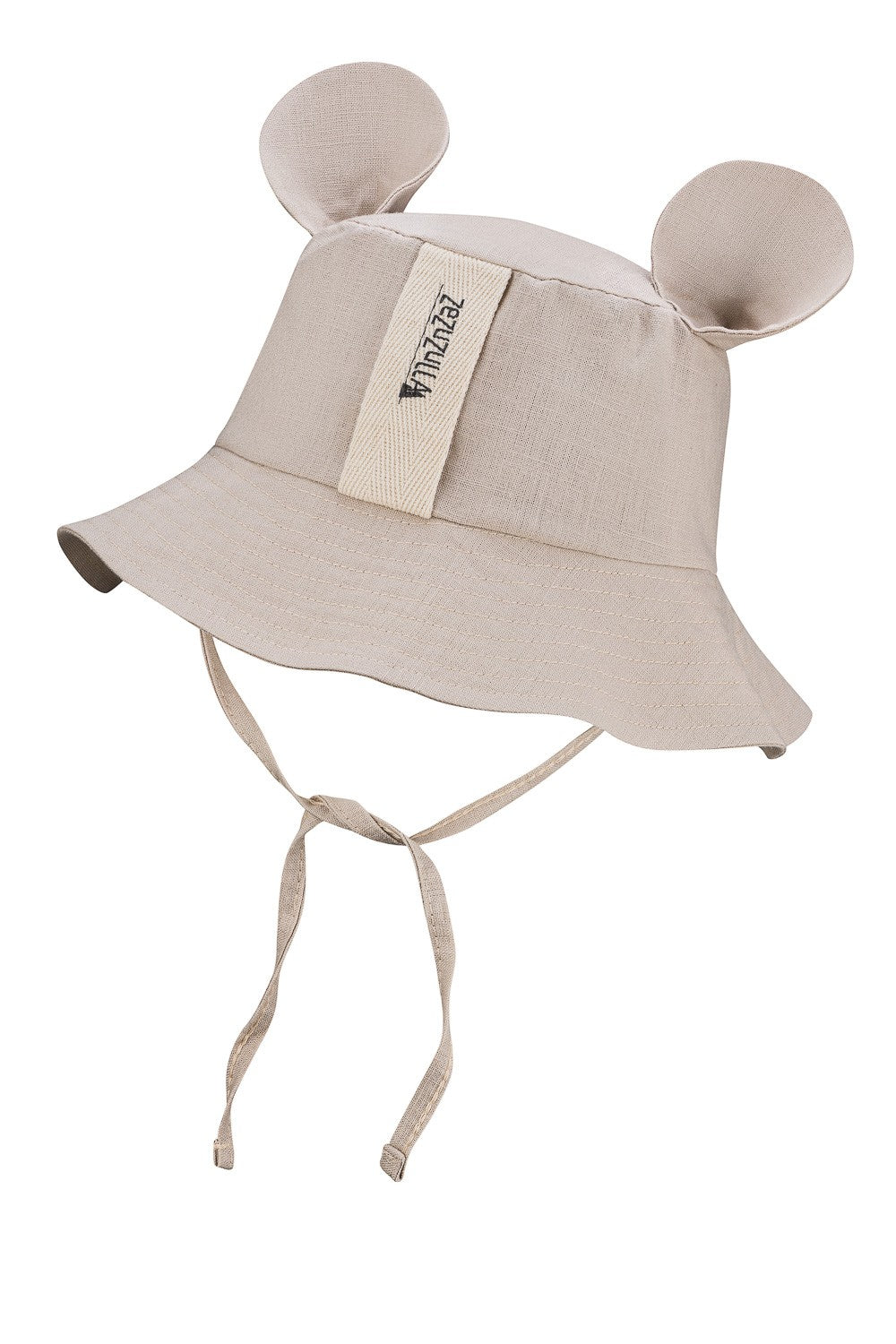 Kids Hat with Ears - Beige