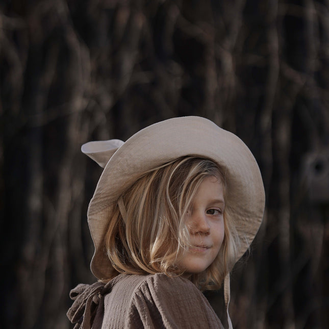 Kids Hat with Ears - Beige - LoveStyle World