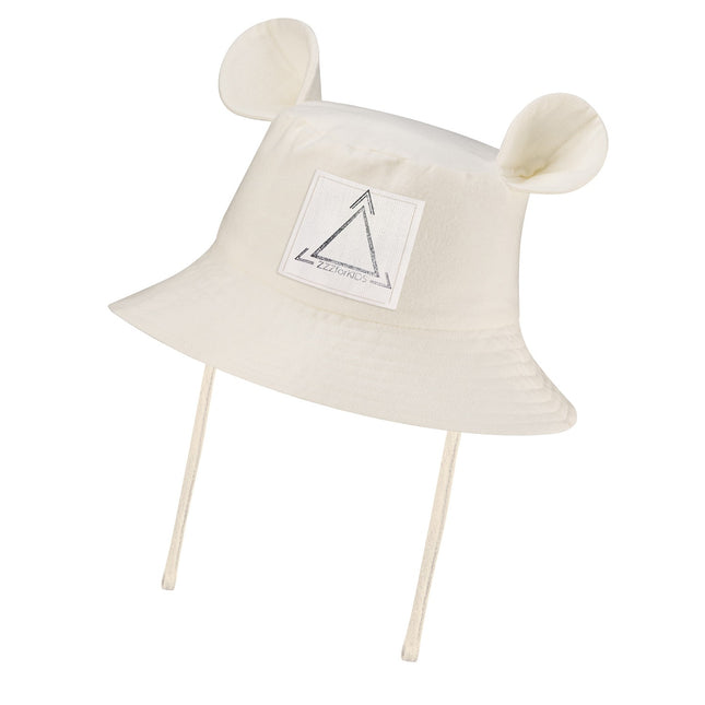 Kids Hat with Ears - Ecru - LoveStyle World