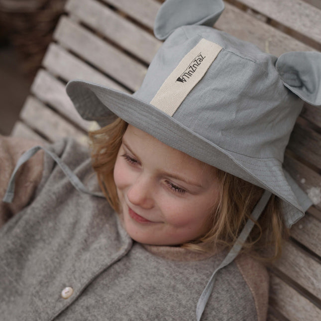 Kids Hat with Ears - Grey - LoveStyle World