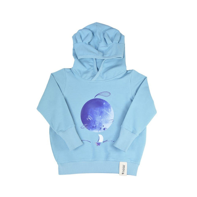 Kids Hoodie with Ears - Moon - LoveStyle World