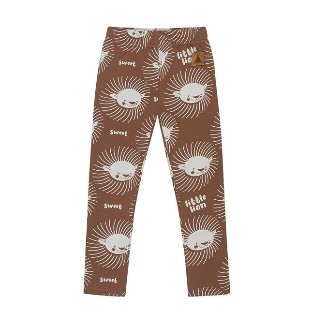Kids Leggings - Cinnamon Lions - LoveStyle World