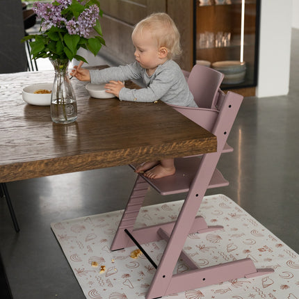 Kids Mealtime Floor Mat, Non-Slip & Waterproof - Palm Beach Terra